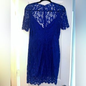 Lulu’s lace blue mini dress